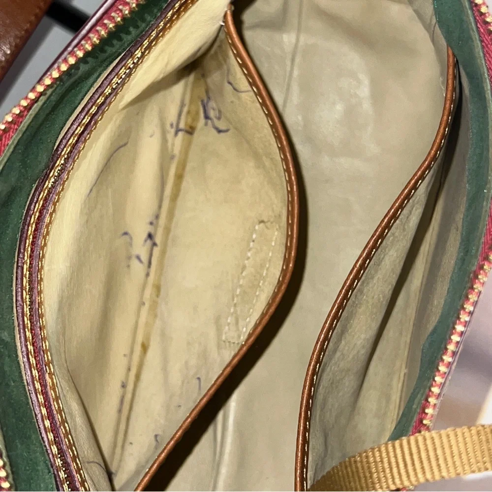 Vintage Dooney & Bourke 1975 Tan Leather Hobo Bag     RARE! - Picture 12 of 16